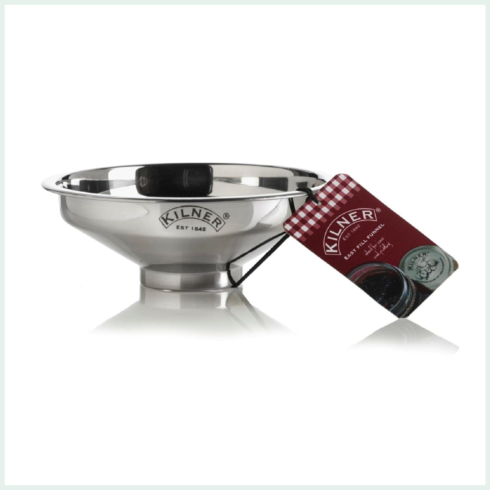 Kilner Stainless Steel Canning Jar Funnel for Jam Making and Canning