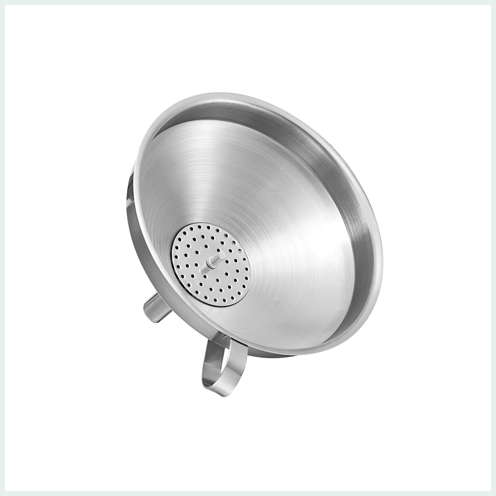kilner stainless steel bottle filling funnel with strainer insert