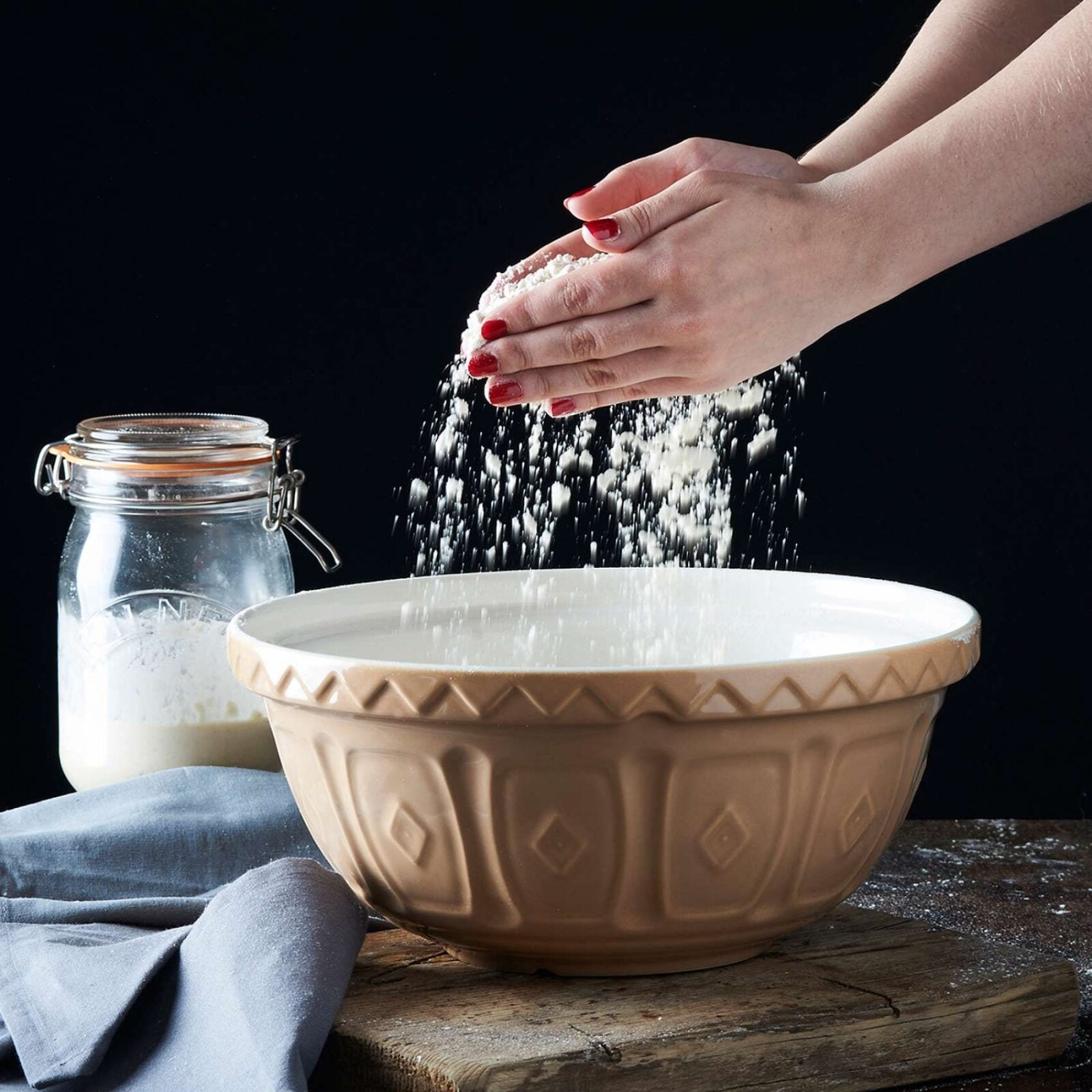 Extra large Mason Cash mixing bowl 33cm
