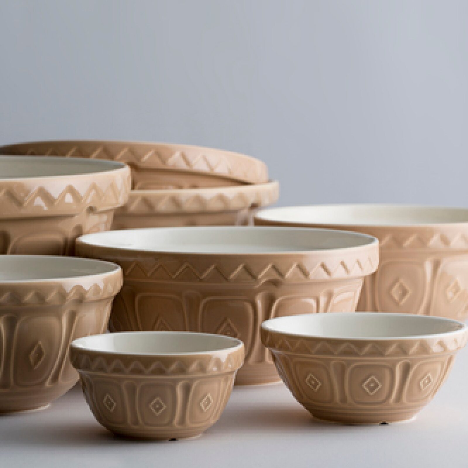 Mason Cash cane mixing bowls