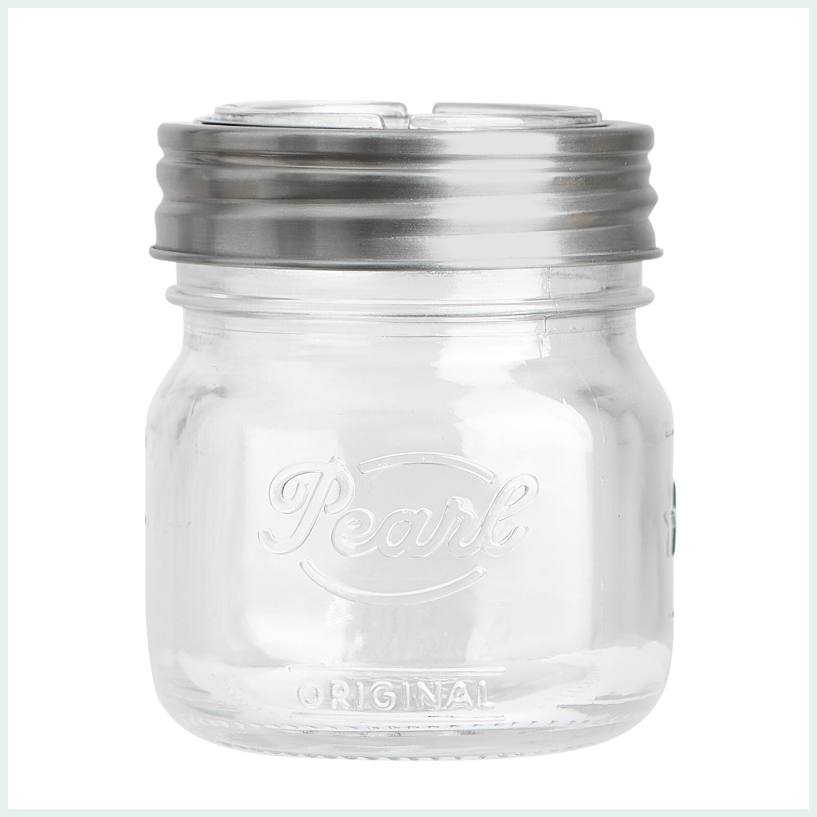 Pearl Sunny Cap preserving and canning jar 0.25 litre