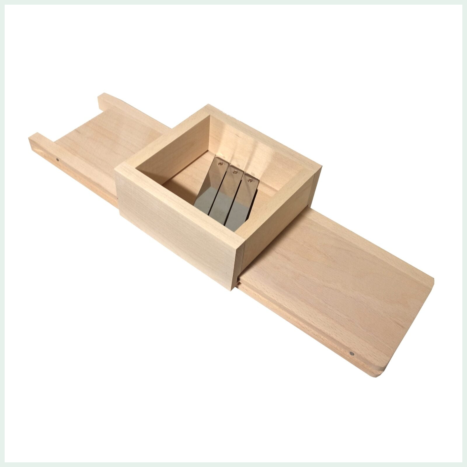 Large wooden cabbage shredder for making sauerkraut